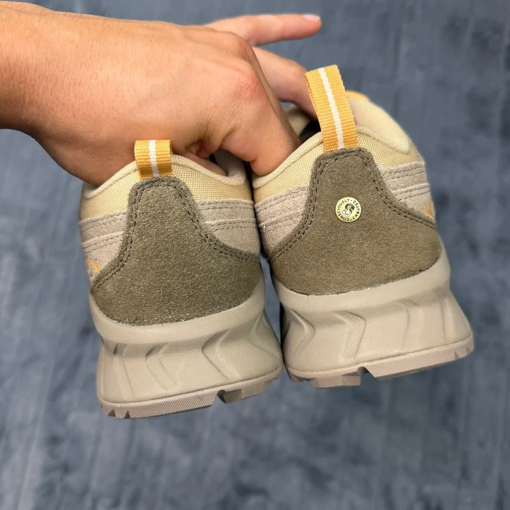 KEEN Zionic Low Hiking Shoes Mens 8.5 Trail Sneakers Tan Olive 1022301
